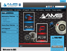 Tablet Screenshot of amsautomotive.com